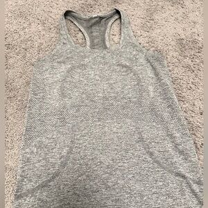 Lululemon gray swiftly tank